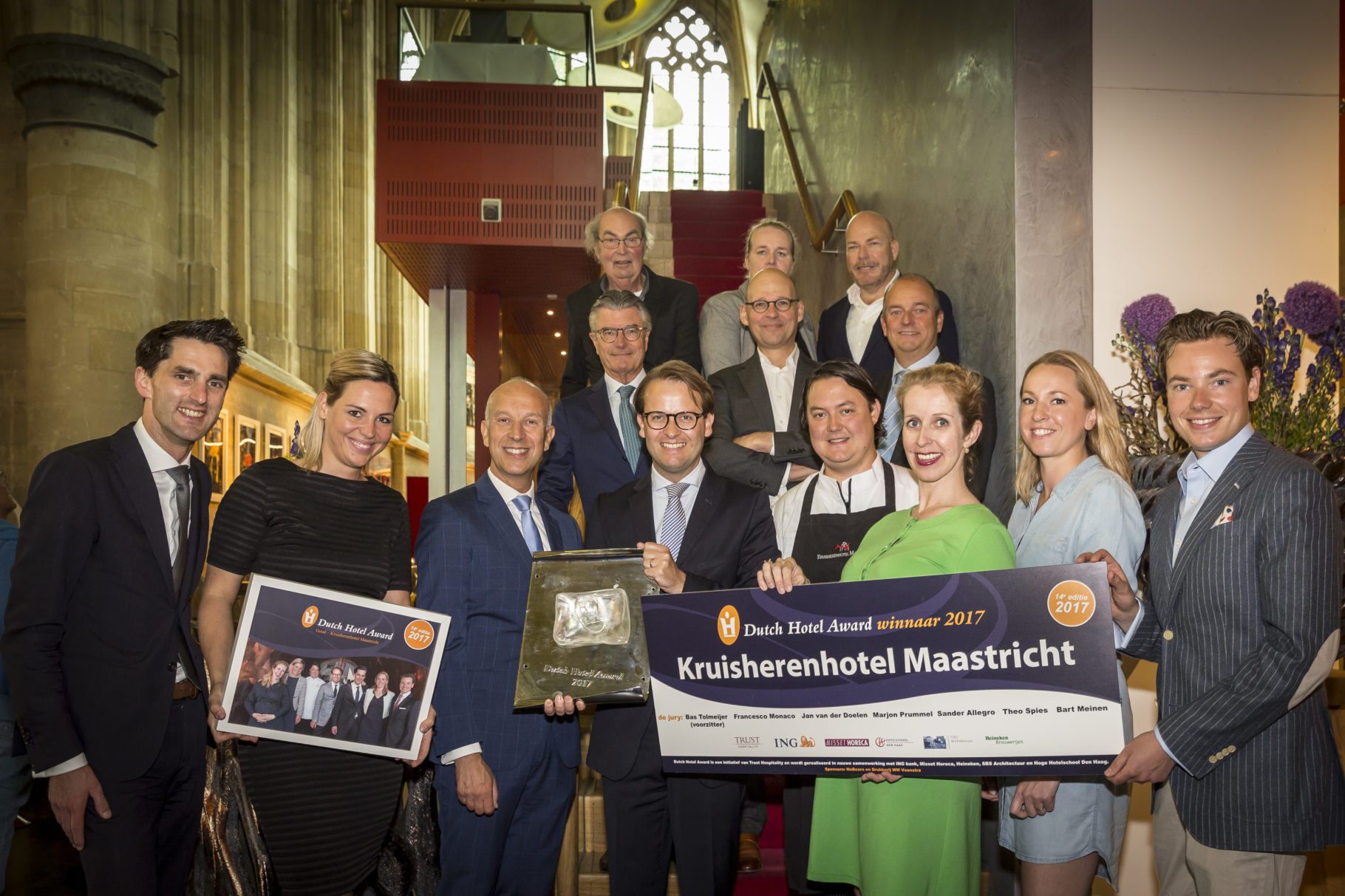 Winnaar Dutch Hotel Award 2017 Kruisherenhotel Maastricht