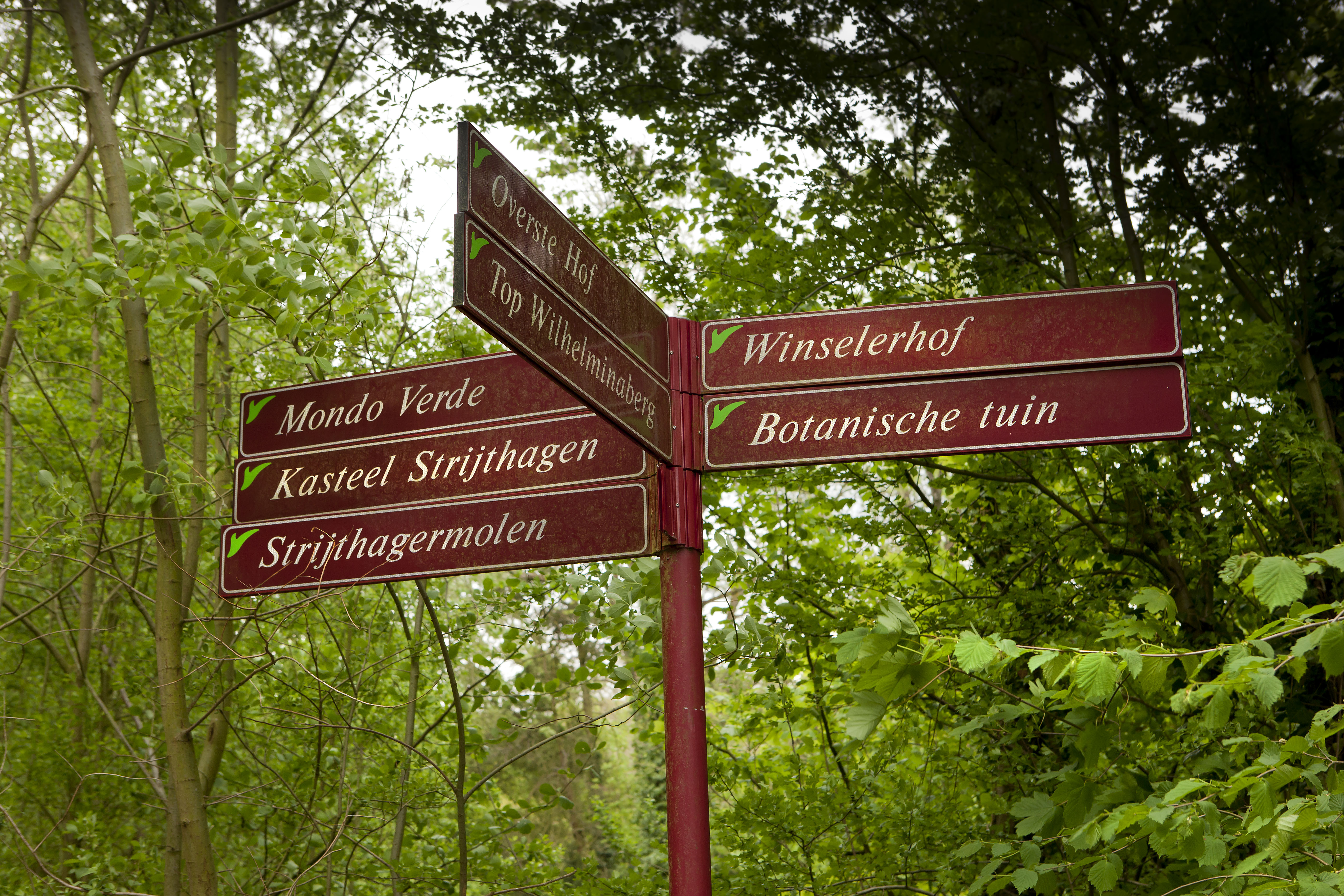 Wandel- en fietsroutes omgeving Winselerhof
